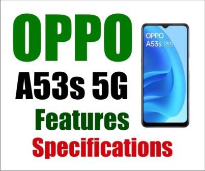 OPPO A53s Smartphone Price, Features and Specifications