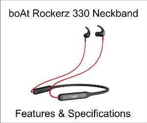 boAt Rockerz 330 Earphones(Bluetooth) Features and Specifications