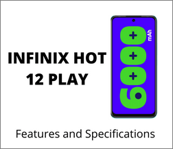 Infinix Hot 12 Play Full Features and Specifications