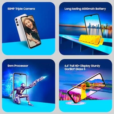 Samsung Galaxy M14 5G (ICY Silver,4GB,128GB)|50MP Triple... - Image 4