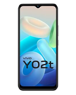 Vivo Y02t (Cosmic Grey, 4GB RAM, 64GB Storage) with No Cost…