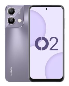 Lava O2 (Majestic Purple, 8GB RAM, UFS 2.2 128GB Storage)…