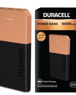 Duracell Power Bank 10000 mAh, Portable Charger, USB C/Micro…