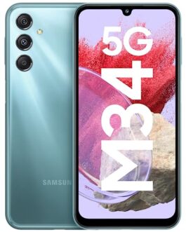 Samsung Galaxy M34 5G (Waterfall Blue,8GB,128GB)|120Hz…