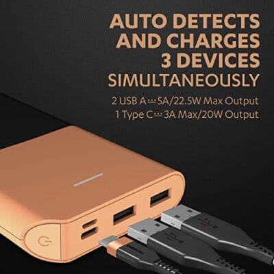 Duracell Power Bank 10000 mAh, Portable Charger, USB C/Micro... - Image 4