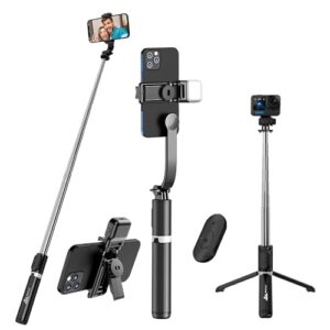 WeCool S2-L Selfie Stick with Detachable Fill Light,6 Shades(3 Colours and 2 Tones),Detachable…