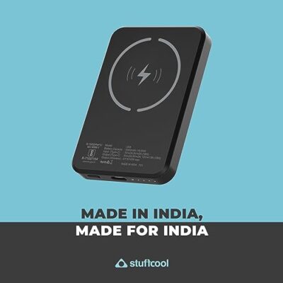 Stuffcool Click 5000mAh Made in India Magnetic Wireless... - Image 5