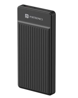 Portronics Luxcell B12 10,000mAh Ultra Slim Power Bank with…