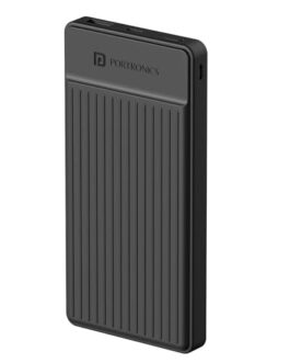 Portronics Luxcell B12 10,000mAh 12W Power Bank, Ultra Slim…