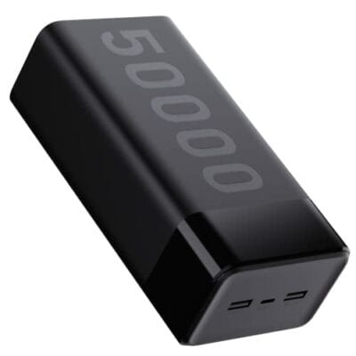 Ambrane 50000mAh Power Bank, 20W Fast Charging, Metallic... - Image 2