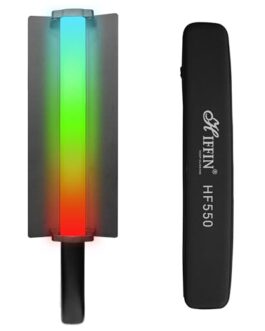 HIFFIN HF-550 RGB LED Light Stick for Photography,…