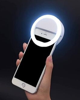 Portable LED Ring Selfie Light for All Smartphones, Tablets…