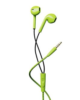 boAt Bassheads 105 Wired in Ear Earphones with Mic (Green,…