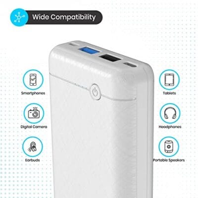 Portronics Power Brick II 20000 mAh,2.4A 12w Slim Power Bank... - Image 7