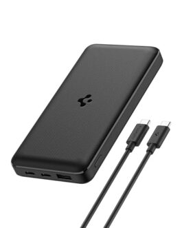 Spigen 20000 mAh, 22.5W Fast Charging Power Bank with 20W…