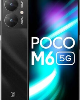 POCO M6 5G (Galaxctic Black, 8GB RAM, 256GB Storage)