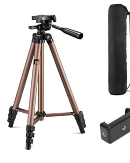 Syvo WT 3130 Aluminum Tripod (133CM), Universal Lightweight Tripod…