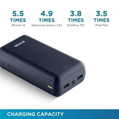 URBN 27000 mAh 65W Ultra Fast Charging Compact Power Bank |... - Image 7