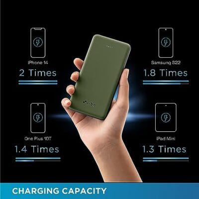 URBN 10,000mAh Ultra Slim Power Bank with Type C Dual Ports... - Image 5