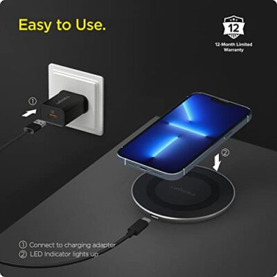 Spigen Essential Wireless Charger for iPhone... - Image 4