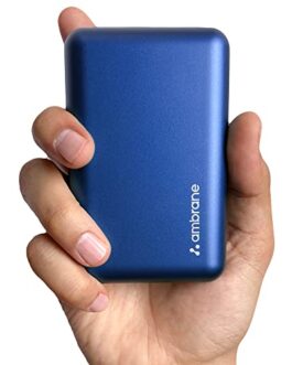 Ambrane 20000mAh Premium Metallic Nano Powebank, 22.5W Super…