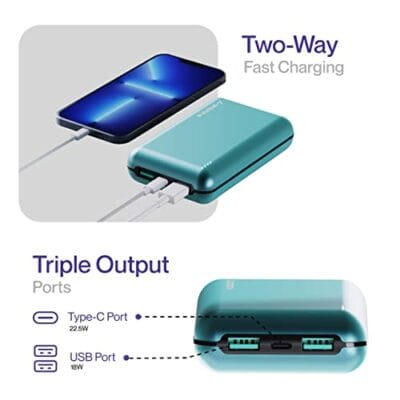 Ambrane 20000 mAh Power Bank with 22.5W Fast Charging,... - Image 4