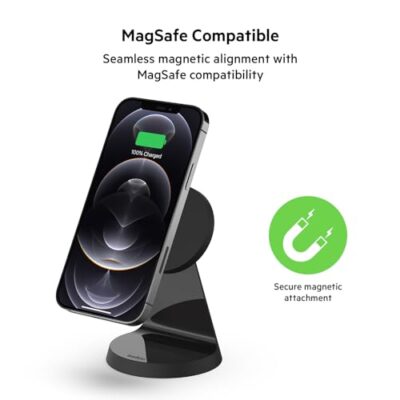 Belkin Magnetic Wireless Charger with Stand Magsafe... - Image 2