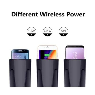 KEYOZA Car Wireless Charger Cup Holder Wireless Car Charger... - Image 8