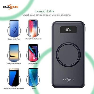 CALLMATE Wireless 20000 mAh Lithium Polymer Digital Display... - Image 5