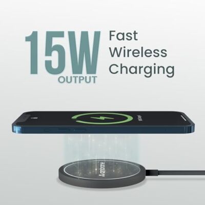 Ambrane MagSafe 15W Wireless Charging Pad for Apple iPhone... - Image 3