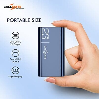 Callmate 20000mAh Power Bank, 23W Fast Charging with Type C... - Image 5