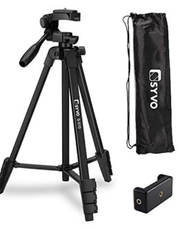 Syvo S-510 PRO 55-Inch (140CM) Aluminium Tripod, Universal Lightweight…