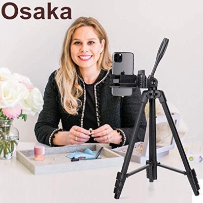 Osaka OS 550 Tripod 55 Inches (140 cm) with Mobile Holder and Carry... - Image 9