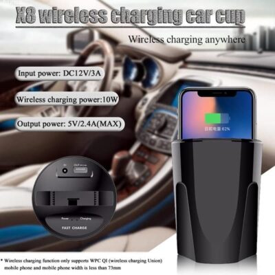 MIXEN Wireless Car Charger Phone Charger Fast Wireless... - Image 7