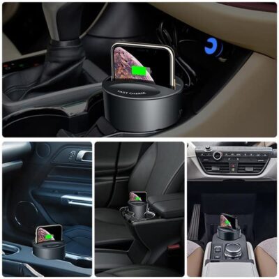 MIXEN Wireless Car Charger Phone Charger Fast Wireless... - Image 3