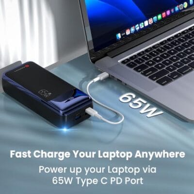 Portronics Ampbox 27K 65W 27000 mAh 4-in-1 Fast Charging... - Image 4