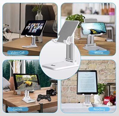 Dyazo Desktop Height Adjustable Foldable Mobile Phone Stand,... - Image 5