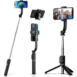 Celfiexpt Selfie Stick with Tripod Stand Portable Selfie Stick with Detachable Mobile Holder 106cm…