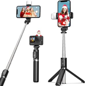 Coku CK72 Selfie Stick LED Light with Tripod Stand Phone Holder Wireless Bluetooth Remote…