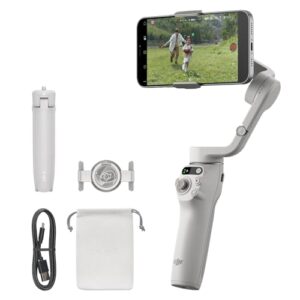 DJI OSMO Mobile 6 Smartphone Gimbal Stabilizer, 3-Axis Phone Gimbal, Built-in Extension Rod,…