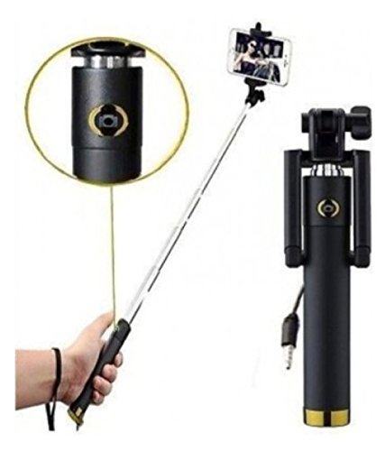 Genric RRHR Sales Pocket Sized Selfie Stick Monopod with AUX Selfi Stick Suitable with All Android…