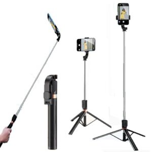 Hybite Y17 Selfie Stick with Tripod, Bluetooth Selfie Stick Tripod, 170CM/ 67inch Extra Long Selfie…