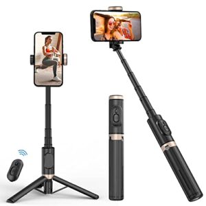 Mobilife Selfie Stick Tripod for Mobile Phone with Reinforced Tripod Stand Aluminum Bluetooth…