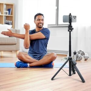 SKYVIK Signipod Selfie Stick/Smart Tripod Stand for Smart-Phones and GoPro with Bluetooth Remote