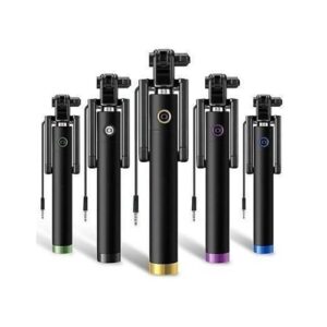 Selfie Stick for Mobile Multicolour Pack for 1Piese (Multicolour)