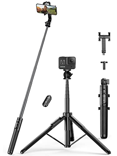 UGREEN Perche Selfie Bluetooth 3 in 1 Tripod Selfie Stick Extendable Monopod Adjustable with…