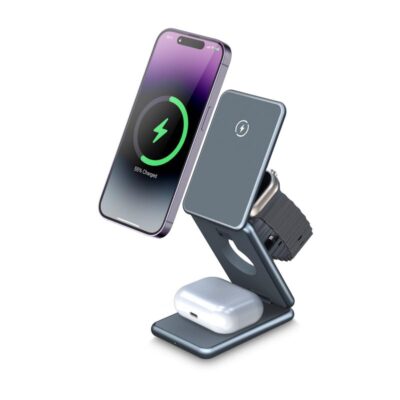 iCREATOR 15W Fast Wireless Charger for Phones, Airpods and...