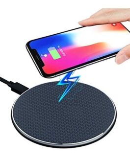 Krinus Wireless Charger Fast Qi Certified 10W Charging Pad -…