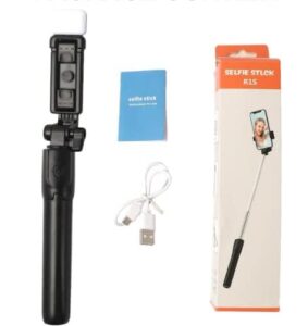 MAHENOOR ENTERPRISE Bluetooth Selfie Sticks with Remote and Selfie Light, 3-in-1 Multifunctional…