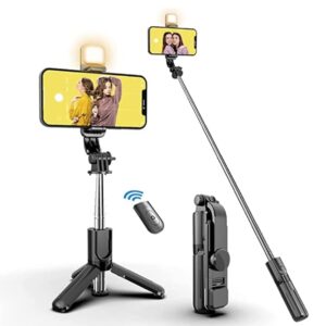 Msunjay R1s Professional Selfie Stick for Mobile Phone 3-in-1 Multifunctional Stick Portable Tripod…